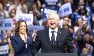 Gov Walz Harris -AP images