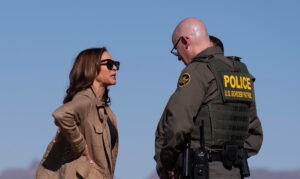 Vice President Kamala Harris visits the U.S. Mexico Border